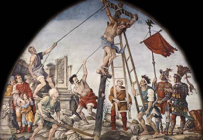 Filippino Lippi Crucifixion of St Philip oil painting picture